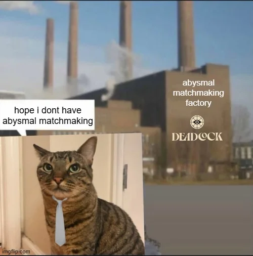 The abysmal matchmaking factory

Via/polojamas65