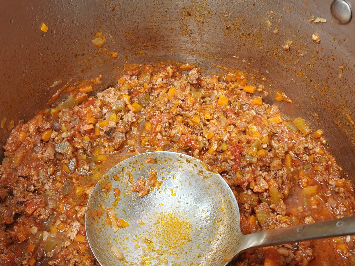 琴日晚餐: 肉醬意粉
