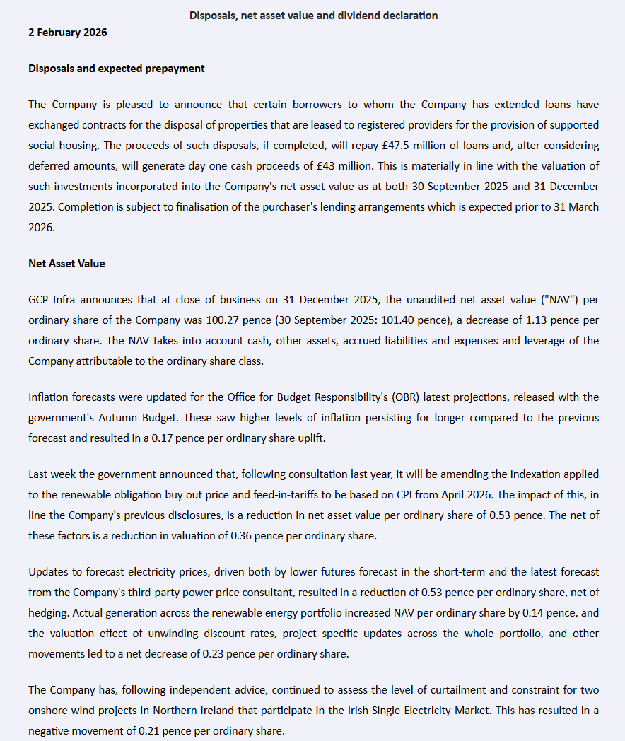 entrustTMF's tweet image. #GCP GCP Infra-Disposals, net asset value and dividend declaration

investegate.co.uk/announcement/r…