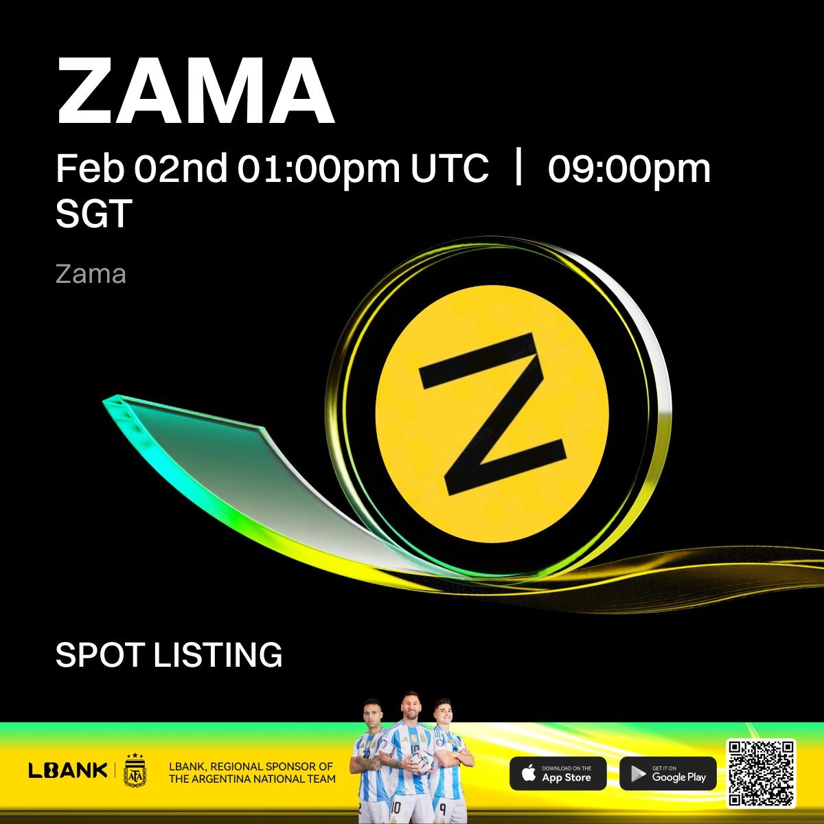 LBank_Exchange's tweet image. 🎉 New #listing 

🌟 $ZAMA (Zama) will be listed on LBank! 

Zama is an open source cryptography company that builds state-of-the-art Fully Homomorphic Encryption (FHE) solutions for blockchain. 

❤️Details: is.gd/aJGXt3
📈 Trade $ZAMA :lbank.com/trade/zama_usd…