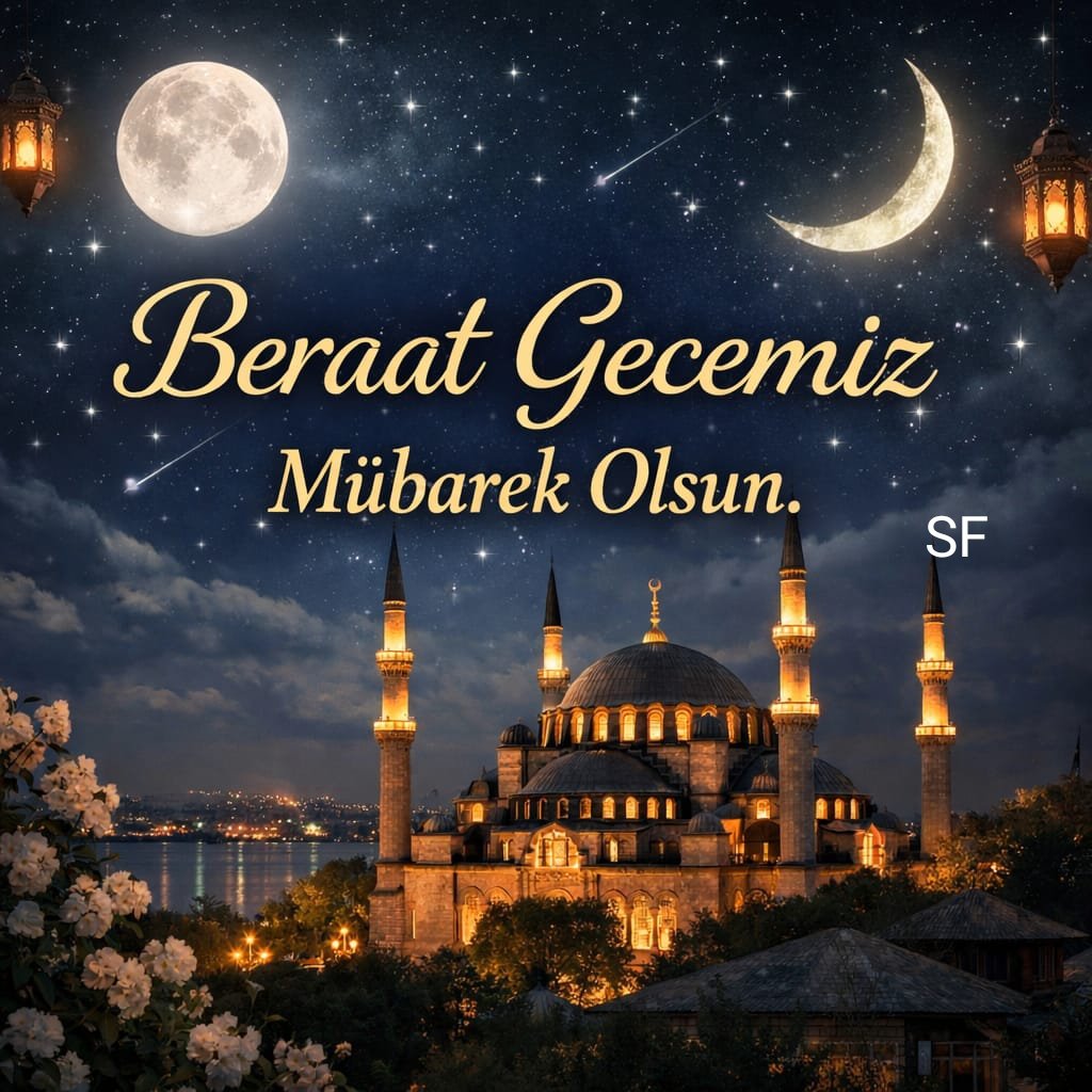 Berat kandiliniz mübarek olsun inşallah