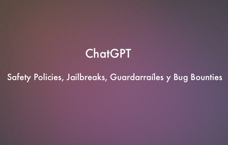El lado del mal - ChatGPT: Safety Policies, Jailbreaks, Guardarraíles y Bug Bounties elladodelmal.com/2026/02/chatgp… #ChatGPT #Safety #Jailbreak #LLM #IA #AI #InteligenciaArtificial #Guardarrailes
