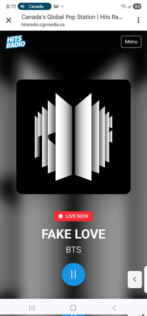 azkenalva's tweet image. Hi @HitsRadioCanada and congratulations for the new show #GlobalSpotlightBlock! I'm enjoying it! 
Thanks for playing BTS's #ZeroOClock #LetMeKnow #FakeLove and #YetToCome. A pleasure! 🫶🫶🫶