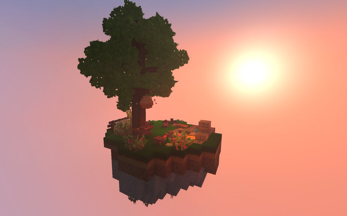 SkyBlock is so simple yet so beautiful #Hytale #HytaleModding
