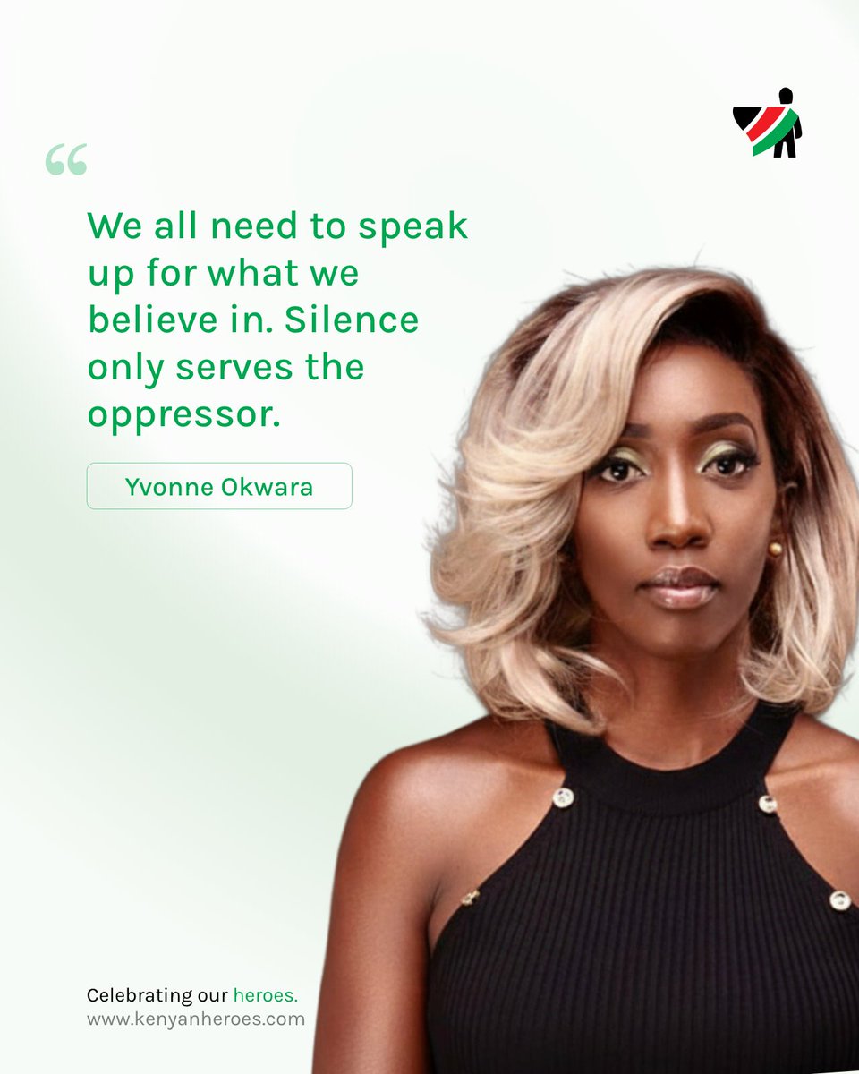 You can tell an interview matters when Kenyans stop scrolling and start listening.

<a href="/YvonneOkwara/">Yvonne Okwara</a> knows how to ask what the country wants answered.

Which interview of hers stood out to you most?

#KenyanHeroes