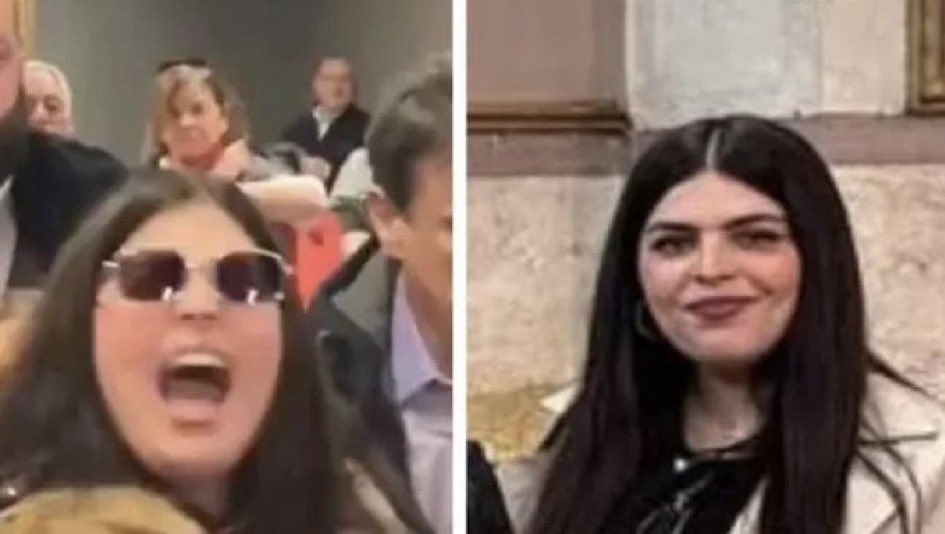 Se llama Belén Navarro
Es concejala de urbanismo
En Vallanca, Valencia
Es del PP
Ha ido a un mitín en Teruel del PSOE
Iba con dos guardaespaldas
Ha llamado hijo de puta a Pedro Sánchez 
Como hizo Ayuso, como hace Feijóo
Le subirán el sueldo
El PP de siempre