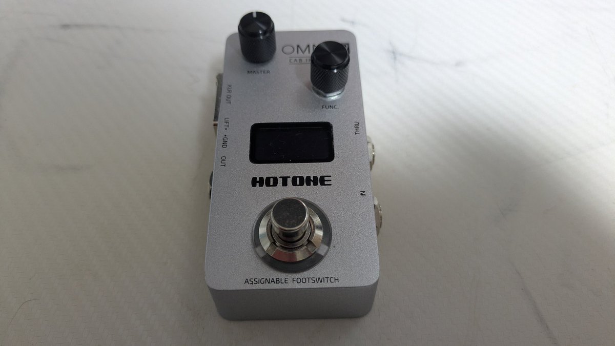 BassboardCom's tweet image. いくらで出してたっけ？
8000円くらい？
HOTONE omni IR
#機材売ります