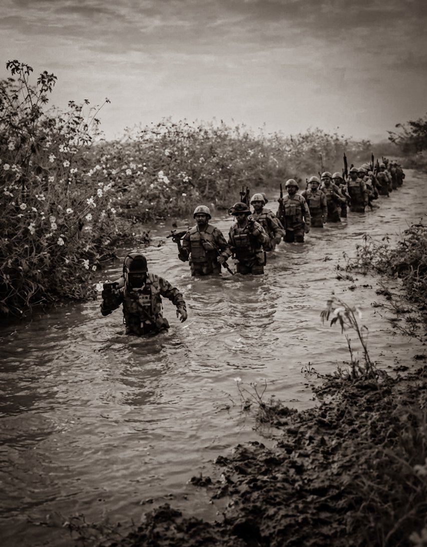 DHQNigeria's tweet image. Where the road ends, duty continues. #Relentless