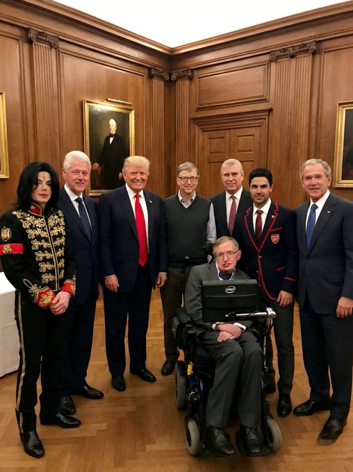 🤢🤮It’s a global costume party where Clooney plays the saint, Obama plays the scholar, &amp; #Trump/#MBS play the kings, but they all breathe the same toxic air of the #EpsteinFiles . #JeffreyEpstein #جيفري_إبستين 
Pure Hypocrisy