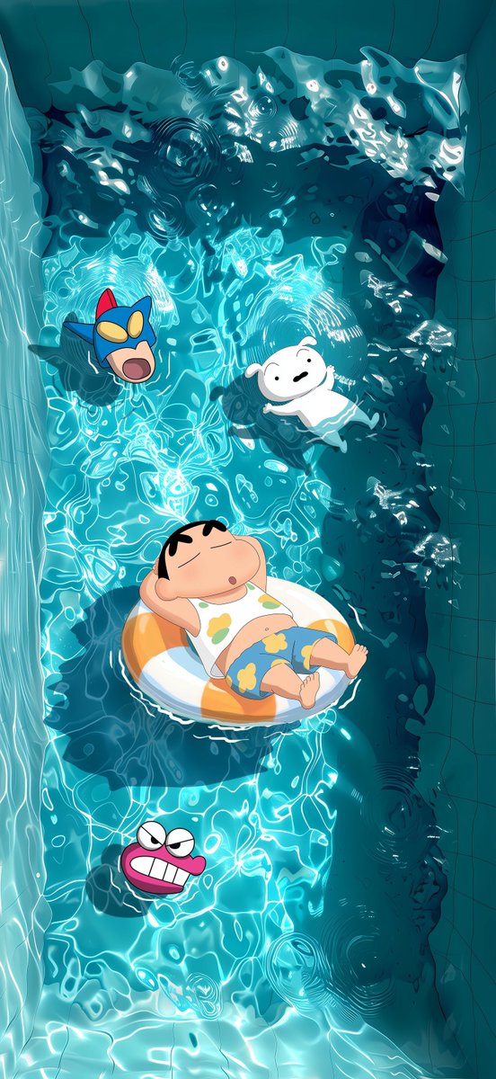 Shin-chan and his friends🌊