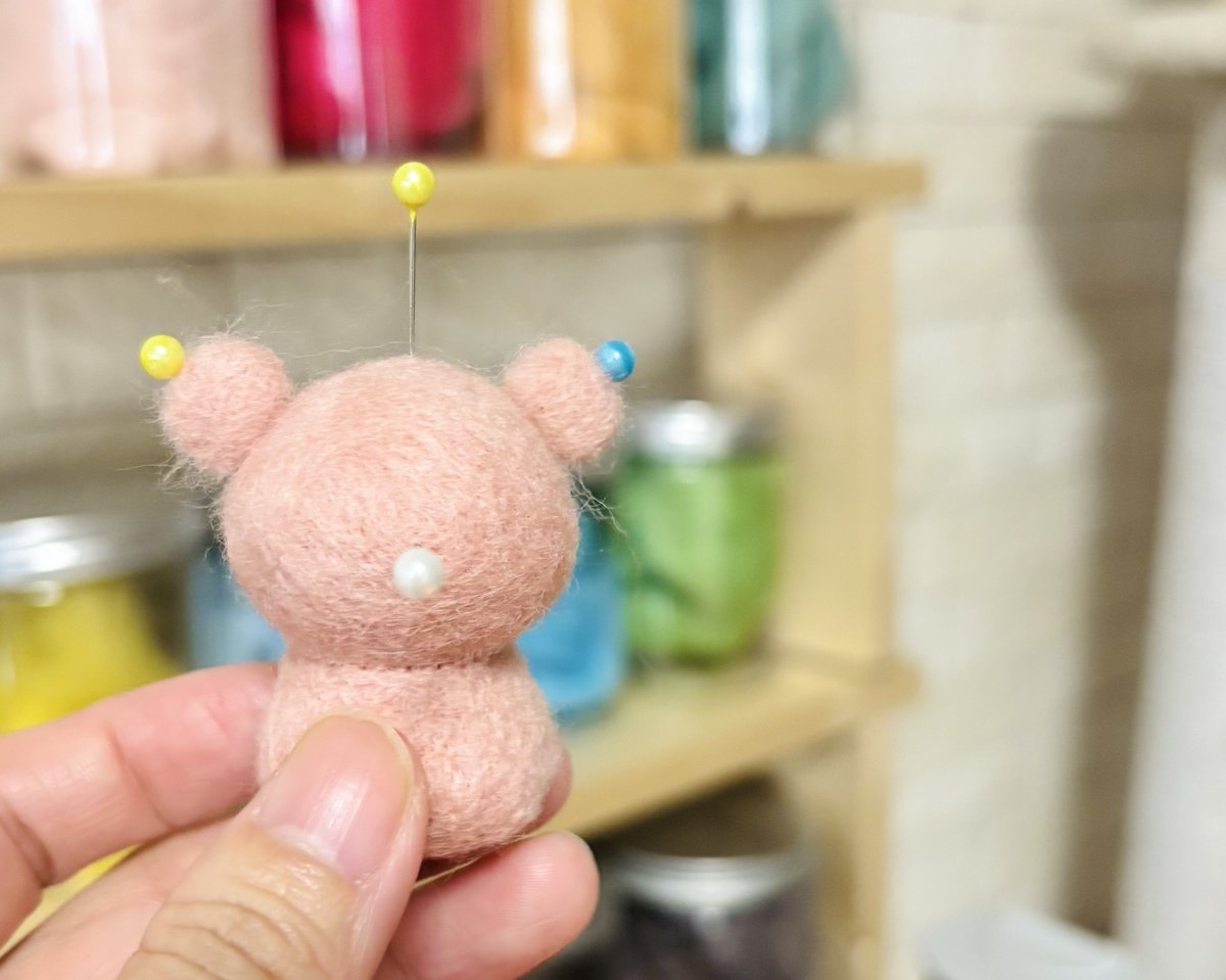 鍼治療しているみたいでなんだかほっこり😂💓可愛い💓