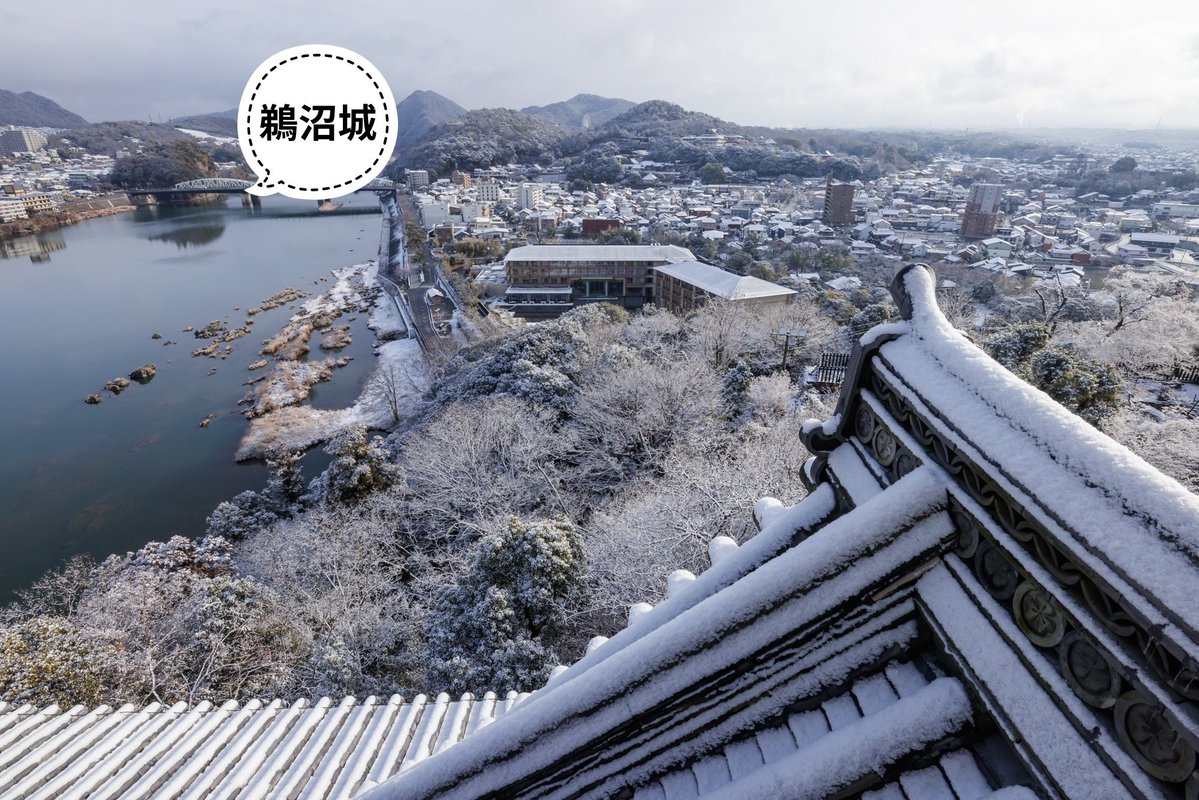 大河ドラマ「豊臣兄弟！」の放送で、改めて注目が集まっている犬山城と鵜沼城跡。戦国時代の緊迫感はそのままに、木曽川を挟んで対峙する歴史の舞台でござる🏯