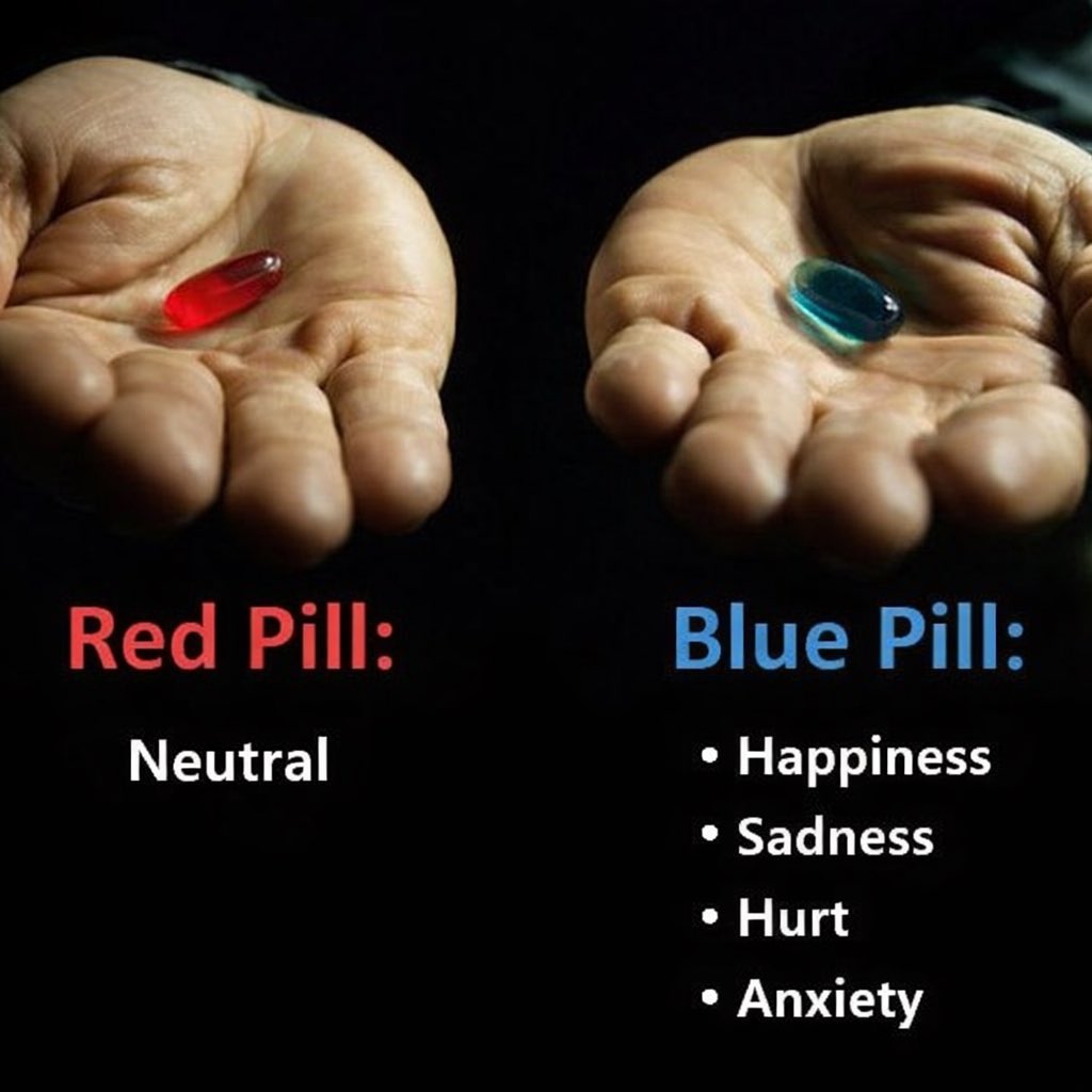 BanePlan's tweet photo. Which pill do you want to take? https://t.co/DQm6sjkm0L
