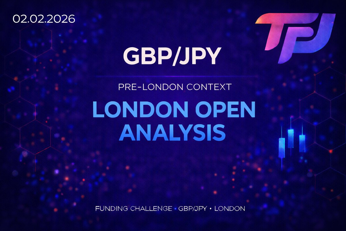TradingProcessX's tweet photo. 🇬🇧/🇯🇵
GBP/JPY – London Open context.  (02.02.2026)    Sharing my pre-London bias and key levels.        
Chart &amp; reasoning in the comments👇 https://t.co/olzFrKRZlG