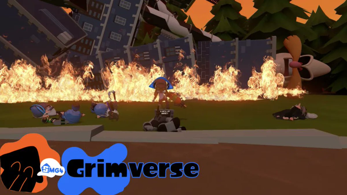 NSSGrimverse's tweet photo. //saw "#smg4au " was trending.

Might as well show off mine. still work in progress but it's still good. :) https://t.co/70XUgmg4D2