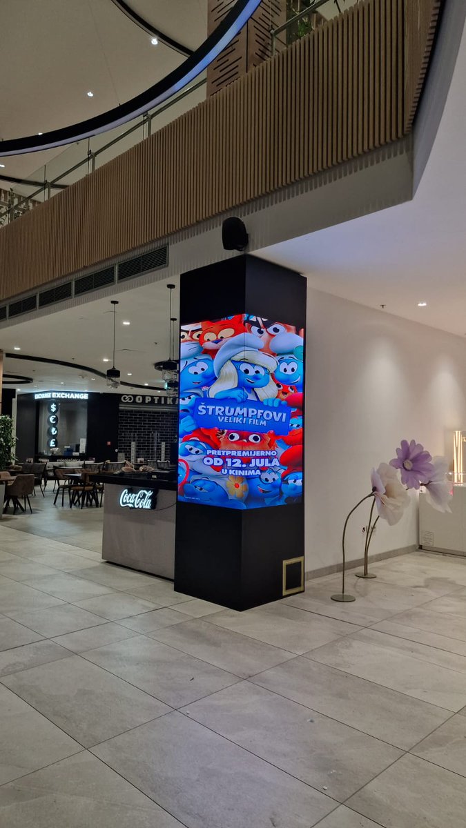 _USERDisplay's tweet image. USER indoor fixed LED column displays turn mall pillars into 360° digital media, boosting visibility and customer engagement.

📧 Contact: lois@usersdt.com
🌐 Website: userledscreen.com

#user #indoorled #columnled #shoppingmalldisplay #visualsolutions