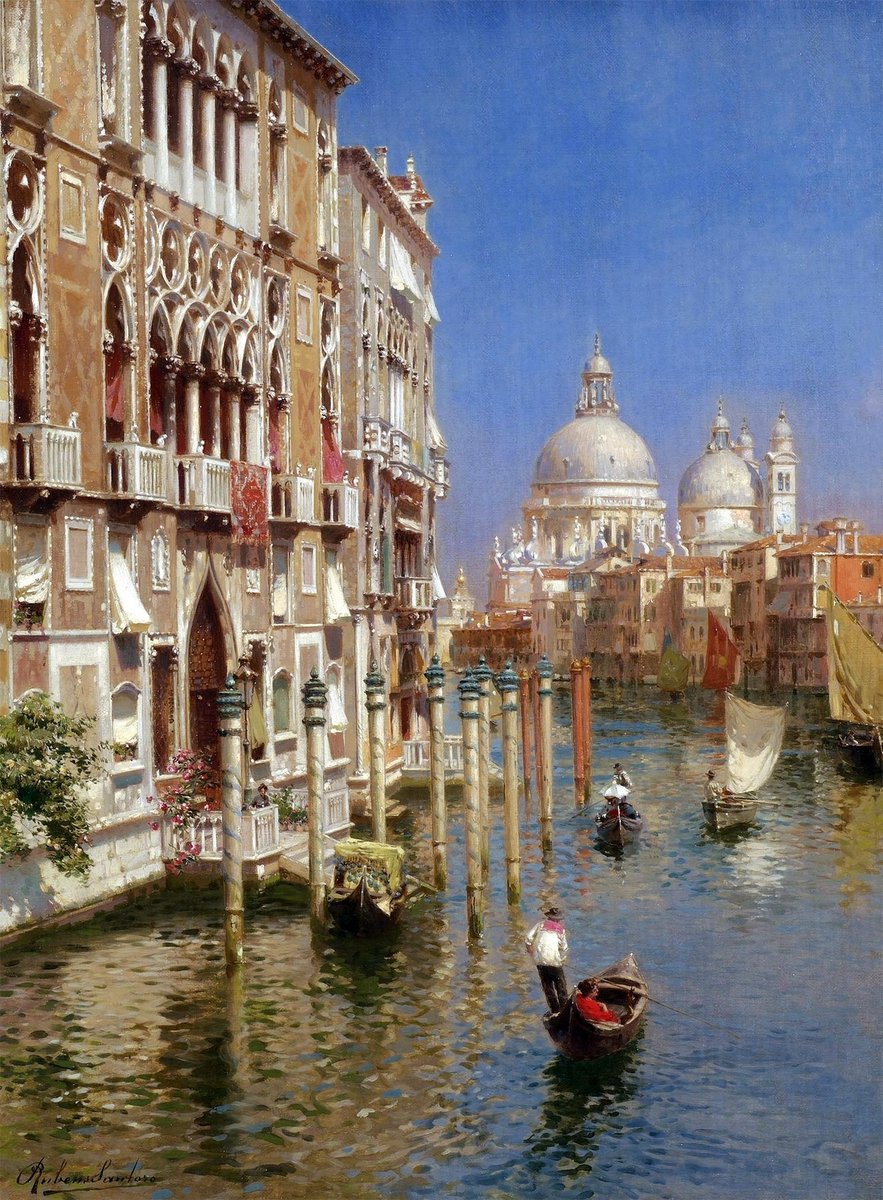 Rubens Santoro - "Grand Canal e Salute"