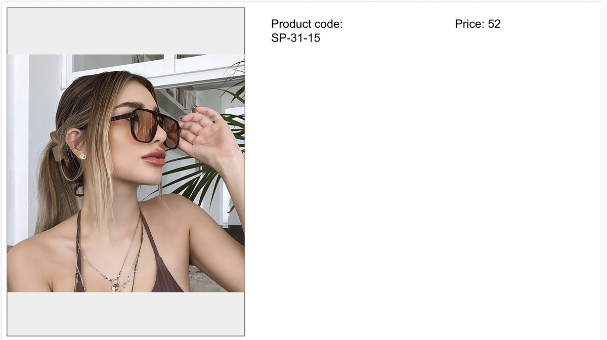 jethwani56's tweet photo. Day 3/30 — What we source for D2C brands
Women’s sunglasses 😎
China | Factory-level sourcing
₹–₹ landed (warehouse delivery)
High design variety, easy to test, margin-friendly.
https://t.co/aMMzGkWHo7 https://t.co/tLqgPGgJce
