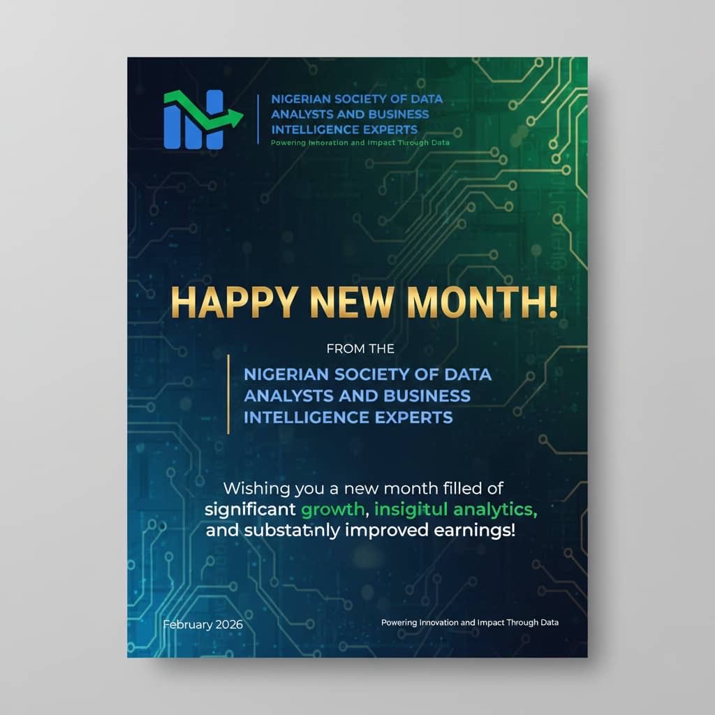NIG SOCIETY OF DATA ANALYSTS & BUS INTELL EXPERTS tweet media