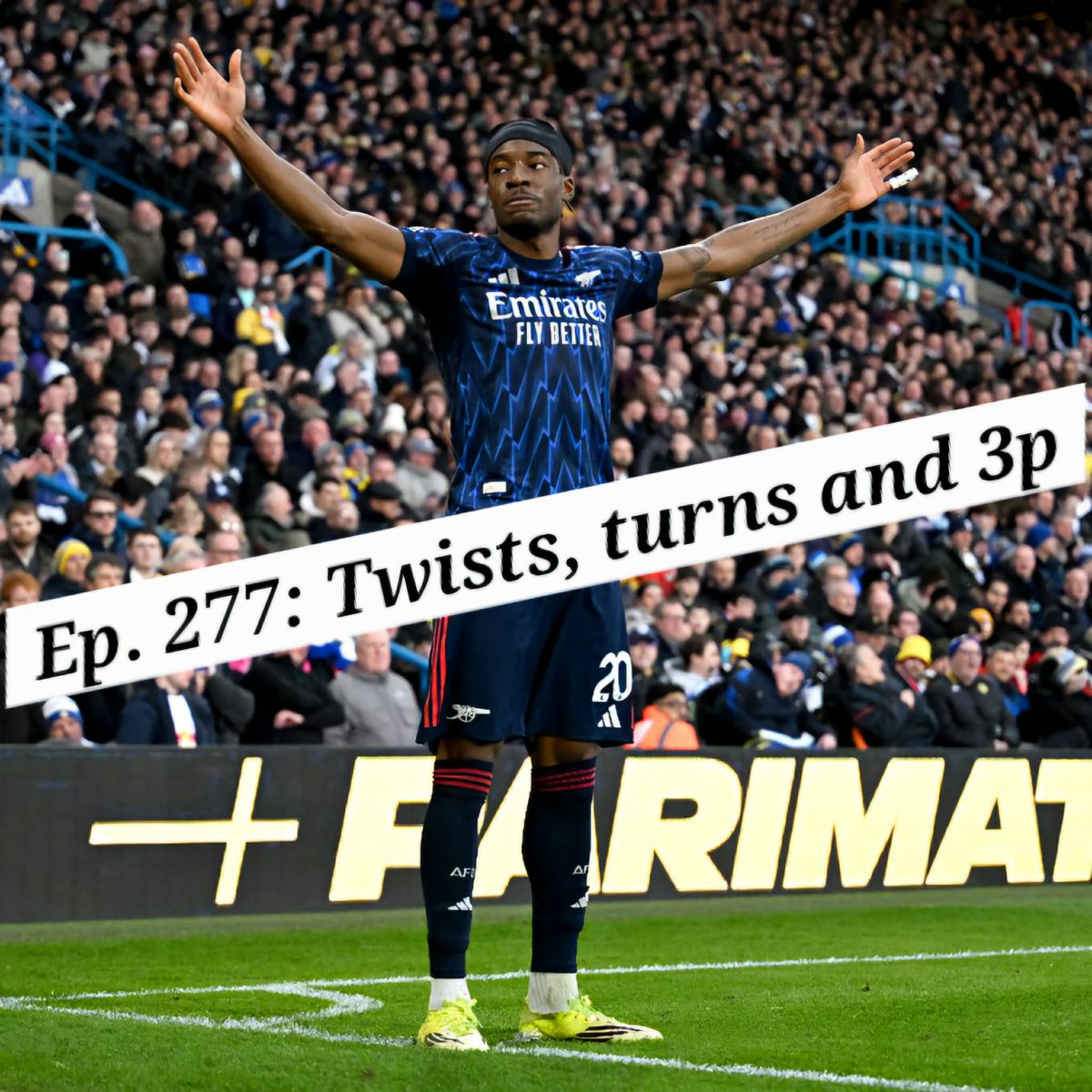 🚨𝐍𝐘 𝐄𝐏𝐈𝐒𝐎𝐃𝐄 𝐔𝐓𝐄!🚨

Ep. 277: Twists, turns and 3p

🙏 En prestasjon hele klubben trengte

📊 Statistikk kan vris og vendes 

🤔 Havertz i ny fast rolle? 

😬 Huggestabben Ødegaard 

💫 Madueke-show

open.spotify.com/episode/65BWgd…