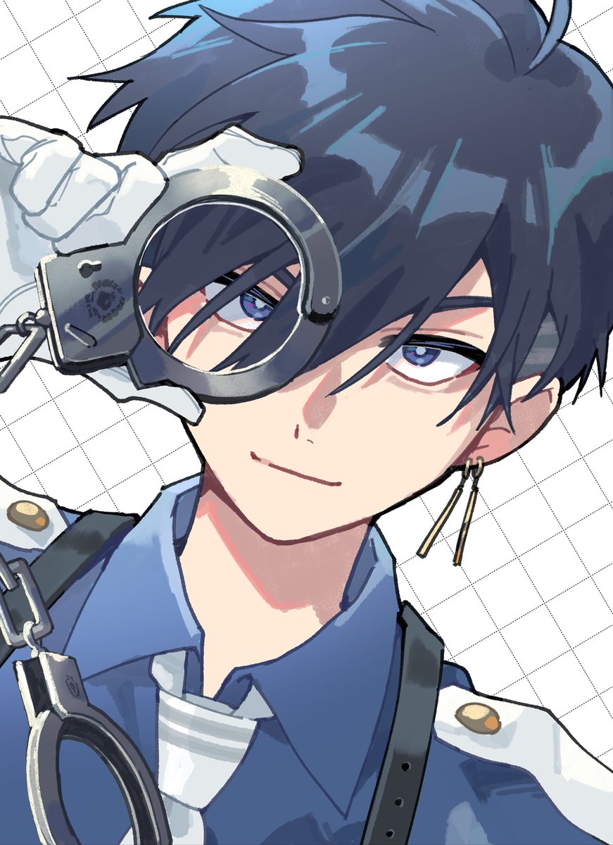 かっこいいキャラ難しい〜〜〜となりながら描きました