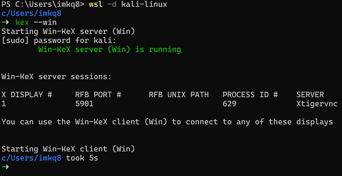 KhaledQ84Ever's tweet image. RUN AND INSTALL WIN-KEX #KALI @Linux IN #WSL NO ISO 📀.