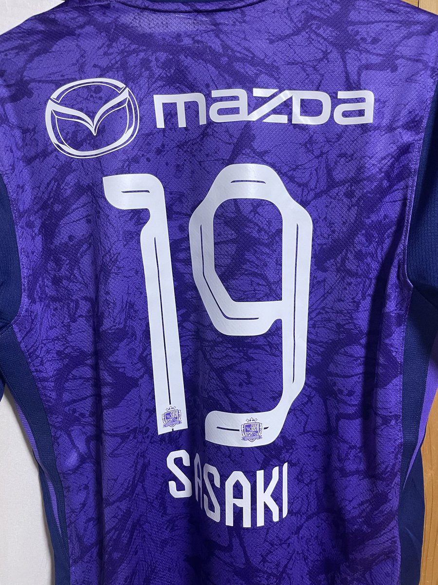 はい、かっこいい #サンフレッチェ広島 #ユニフォーム #佐々木翔 19