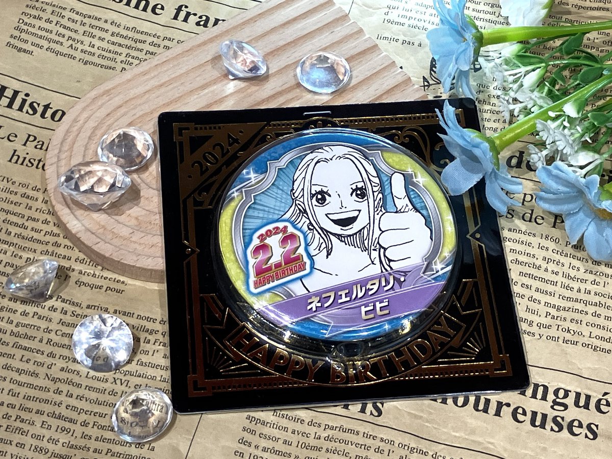 ワンピース ビビ 缶バッジ オールフェイス 渋谷 ワンピース ビビ 缶