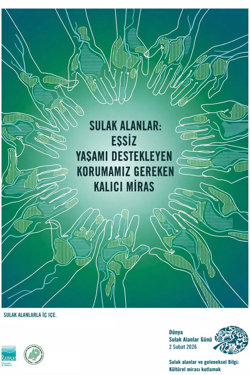 Suyun hayat verdiği, toprağın nefes aldığı, binlerce canlının yuva bulduğu sulak alanlarımız; doğanın en değerli ekosistemleridir.
🦩 Sulak alanları korumak; sadece bugünü değil, yarınları korumaktır. Bu miras hepimizin ortak sorumluluğudur.
🏞 #2ŞubatDünyaSulakAlanlarGünü