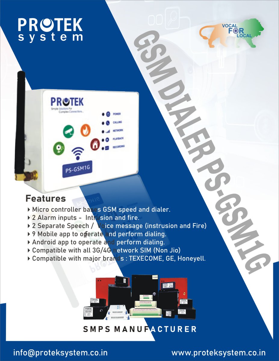 Protek GSM Dialer PS-GSM1G.