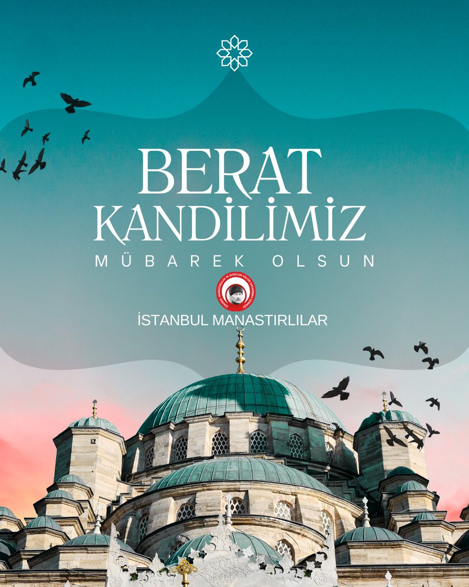 Rahmet kapılarının sonuna kadar açıldığı ve Ramazan ayının müjdelendiği #BeratGecesi'nin tüm insanlığa iyilik ve güzellik getirmesi temennisi ile Kandilimiz mübarek olsun.

#BeratKandili