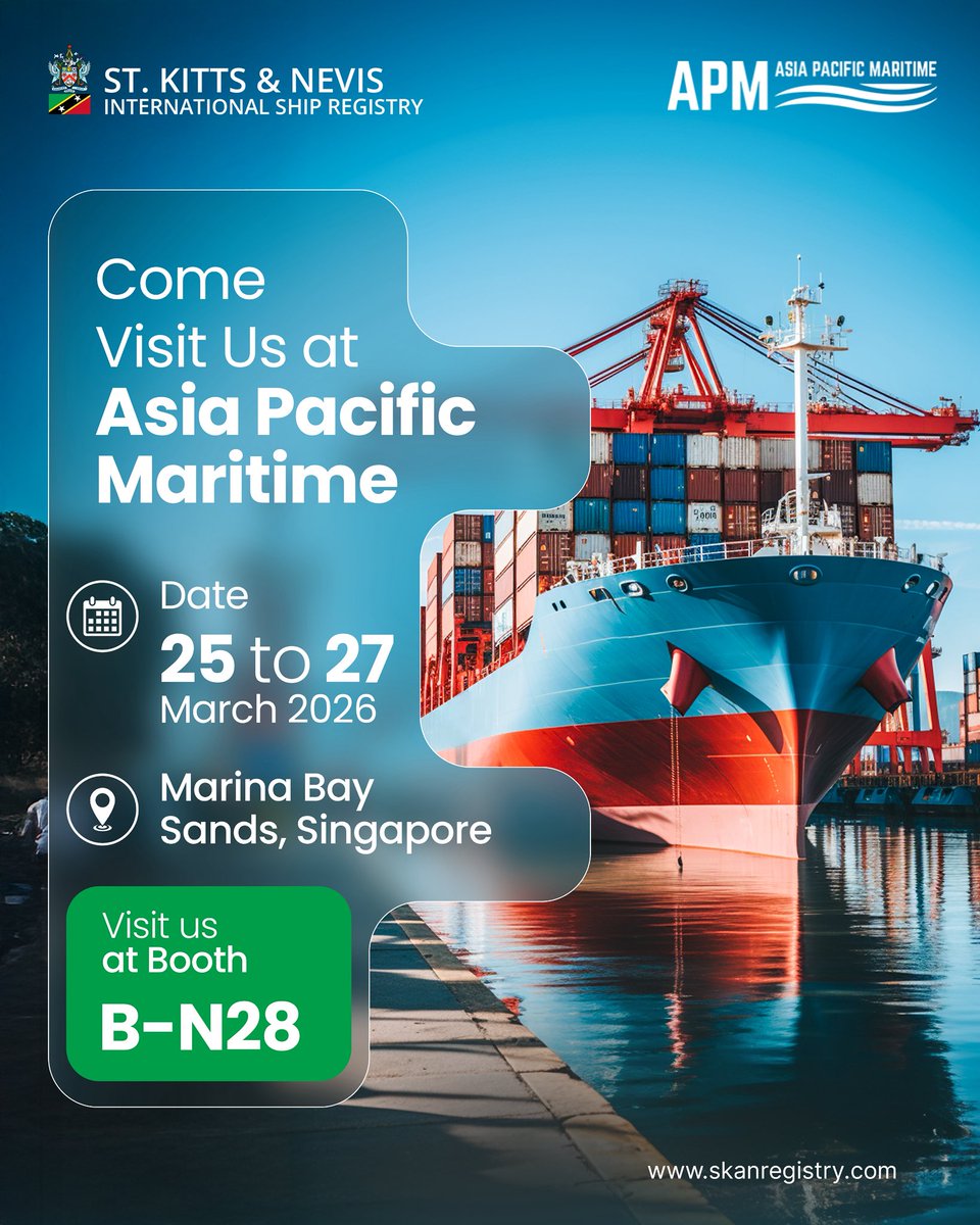 St. Kitts & Nevis International Ship Registry (@skanregistry) on Twitter photo 