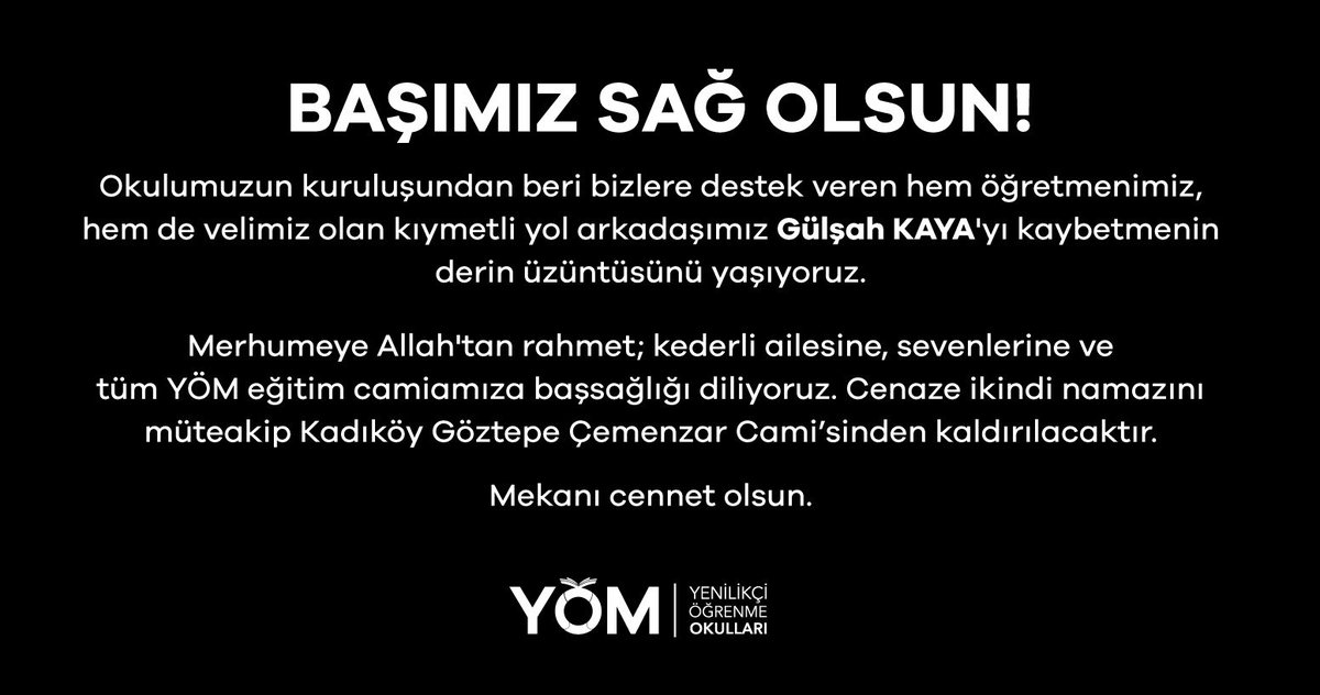 YÖM Okulları tweet media