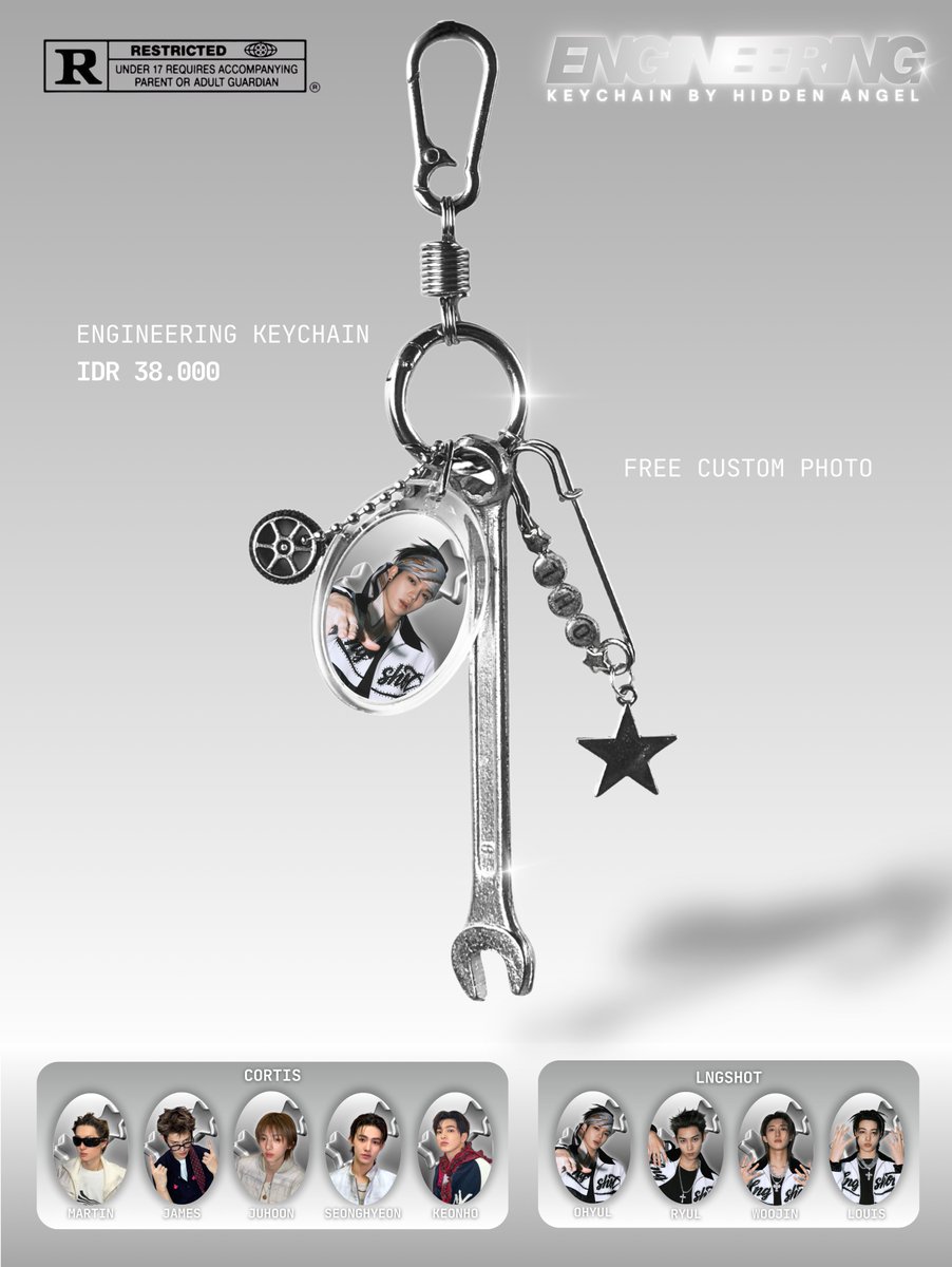 Hidden Angel | CLOSED PO ENGINEERING KEYCHAIN tweet media