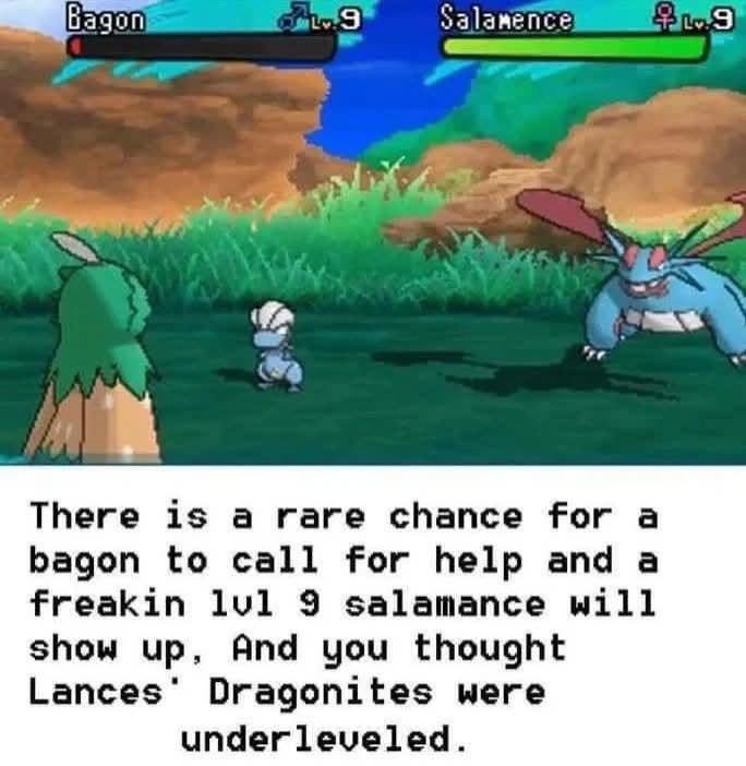 I'll not complain anymore about Lance's Dragonite