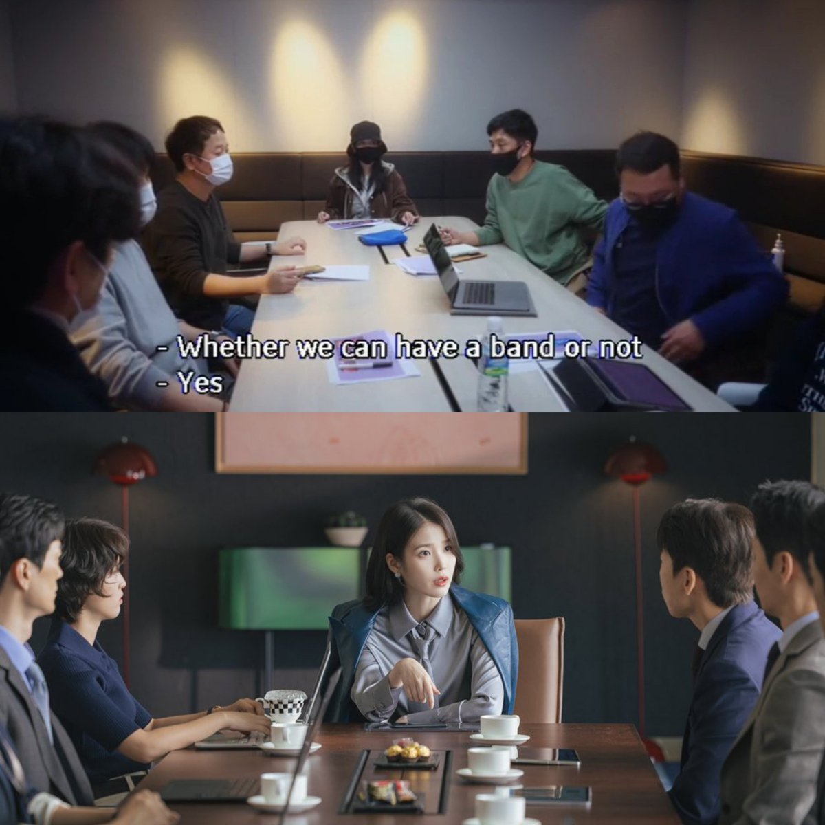 This IU and CEO Heejoo 🔥