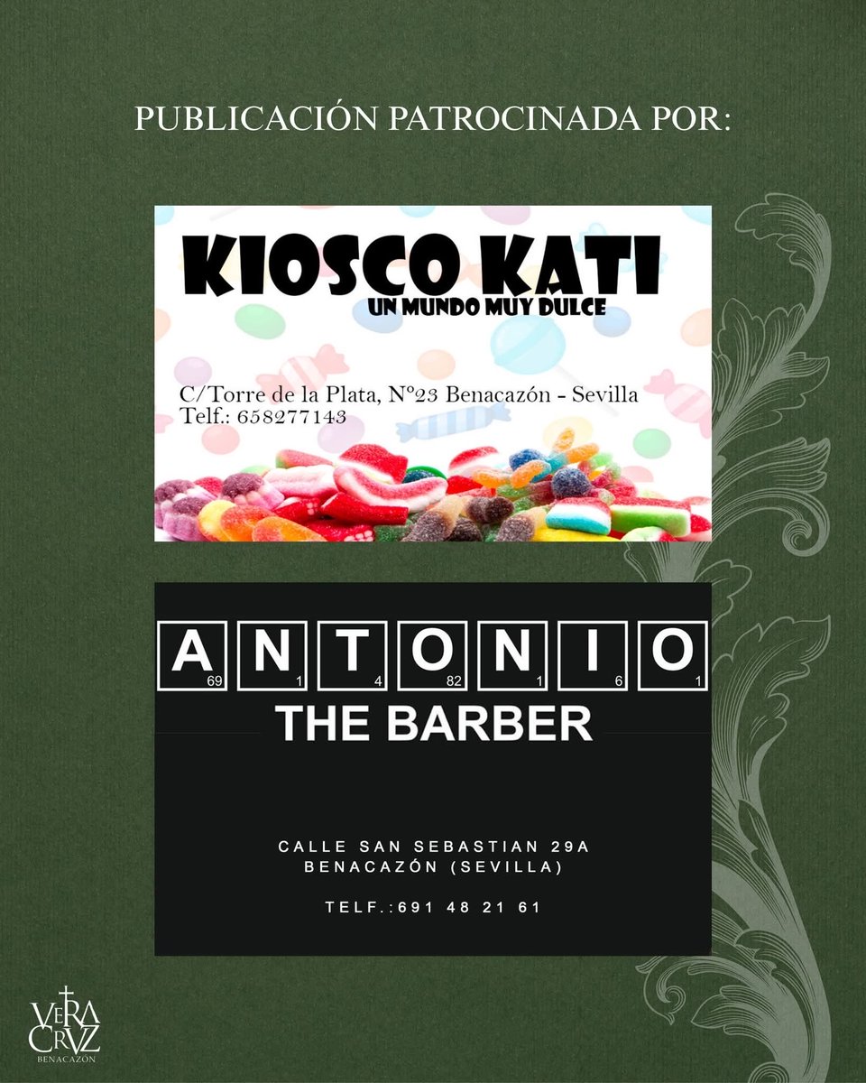 𝐌𝐈𝐒𝐀 𝐃𝐄 𝐇𝐄𝐑𝐌𝐃𝐀𝐃.

El próximo viernes 06 de febrero, a las 19:00 horas en la Capilla de la Vera+Cruz, celebraremos Solemne Misa de Hermandad, oficiada por nuestro Director Espiritual el Rvdo. Sr. D. José Antonio Morón Pardo.