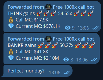 1000x call bot tweet media