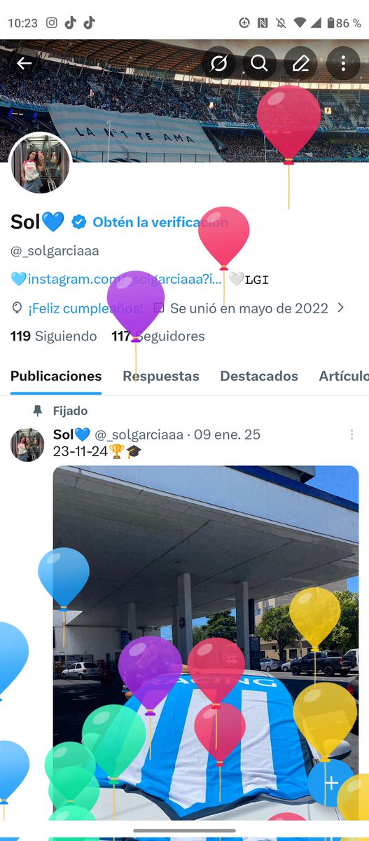 _solgarciaaa's tweet photo. 19🥳🥳 https://t.co/ooaywKS7O1