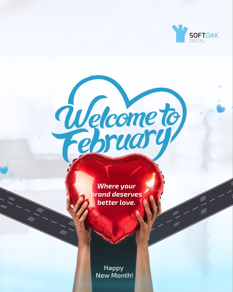 Happy New Month🥳

This is a reminder to show love, not just to those around you but your business too.

#newmonth #february #brandlove #marketingagency #brandstrategy #digitalpresence
