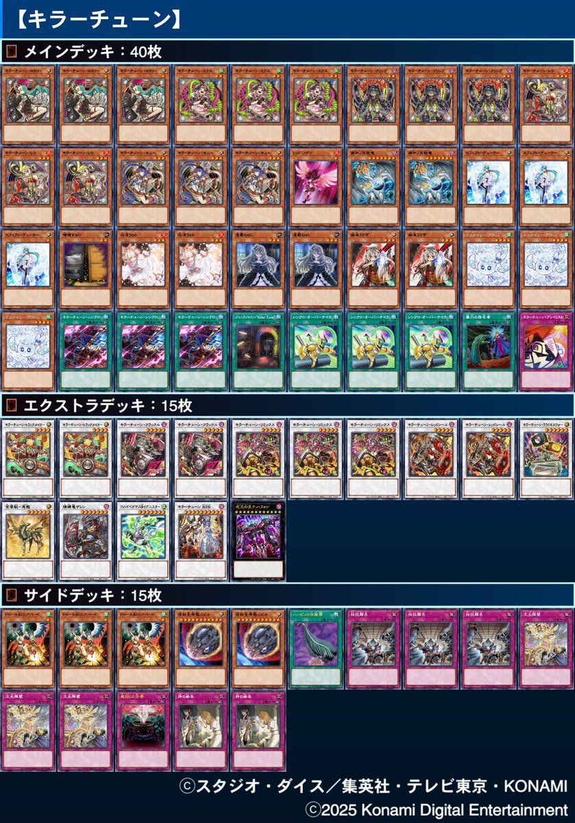 山屋　即日発送　キラーチューンデッキ　構築済みデッキ 山屋 即日発送 キラーチューンデッキ 構築済みデッキ 山屋 即日発送