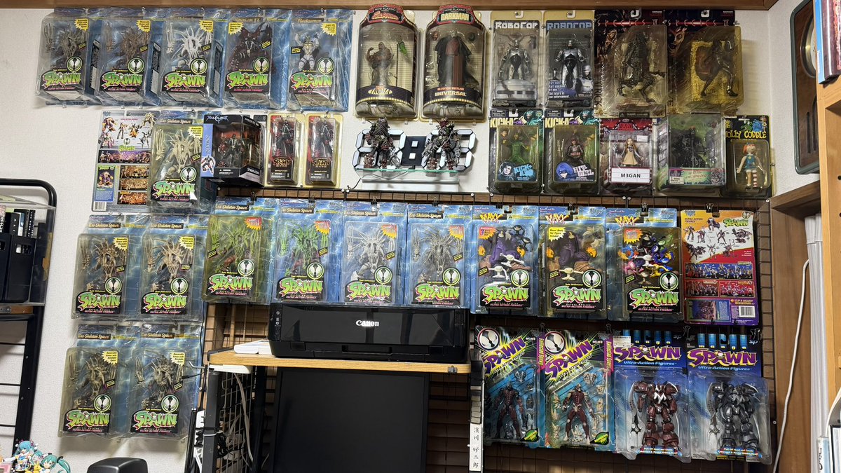 押入れの奥に入っていたコレクションを懐かしいアメトイSHOP風に仕事