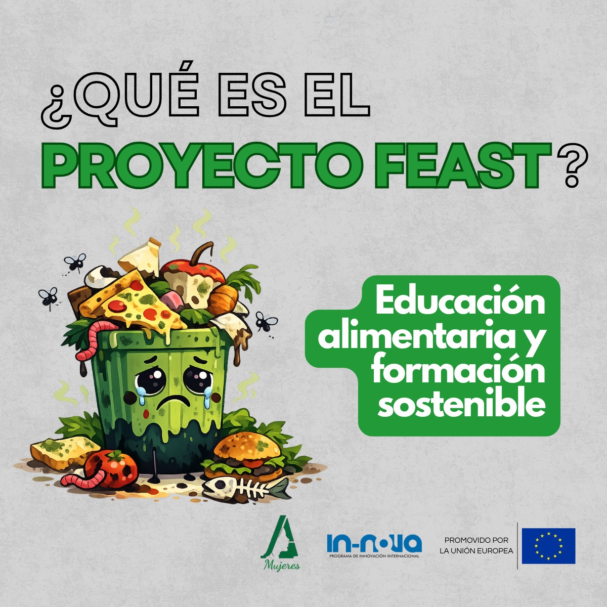 AsajaNacional's tweet photo. El desperdicio de alimentos no empieza en la basura, empieza
en los hábitos.
Con educación y decisiones conscientes se puede cambiar. 👉
Más info:
https://t.co/BdcymwB0MF
#FEASTProject #MenosDesperdicio #Educacionambiental #ConsumoResponsable https://t.co/kB2gnqQaIB