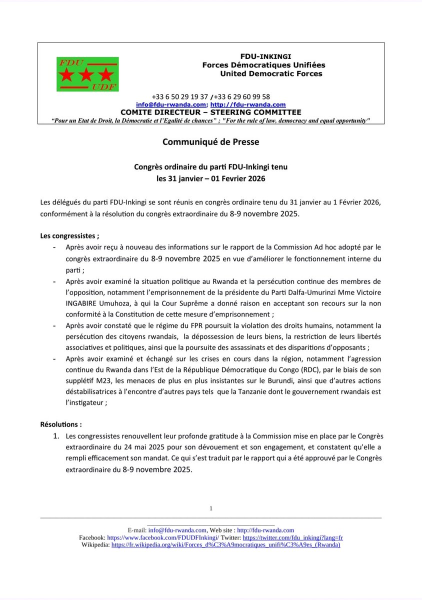 RWALINDA Pierre-Célestin tweet media