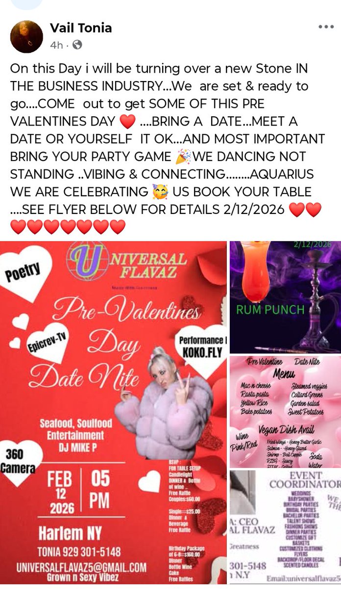 curtis_comrade's tweet photo. #universalflavaz #trending #harlemnyc #soulesessions #vibe #soulseafood @nypost @ABC @mahogany_mamii @harlemworld https://t.co/8MlIE05sxp