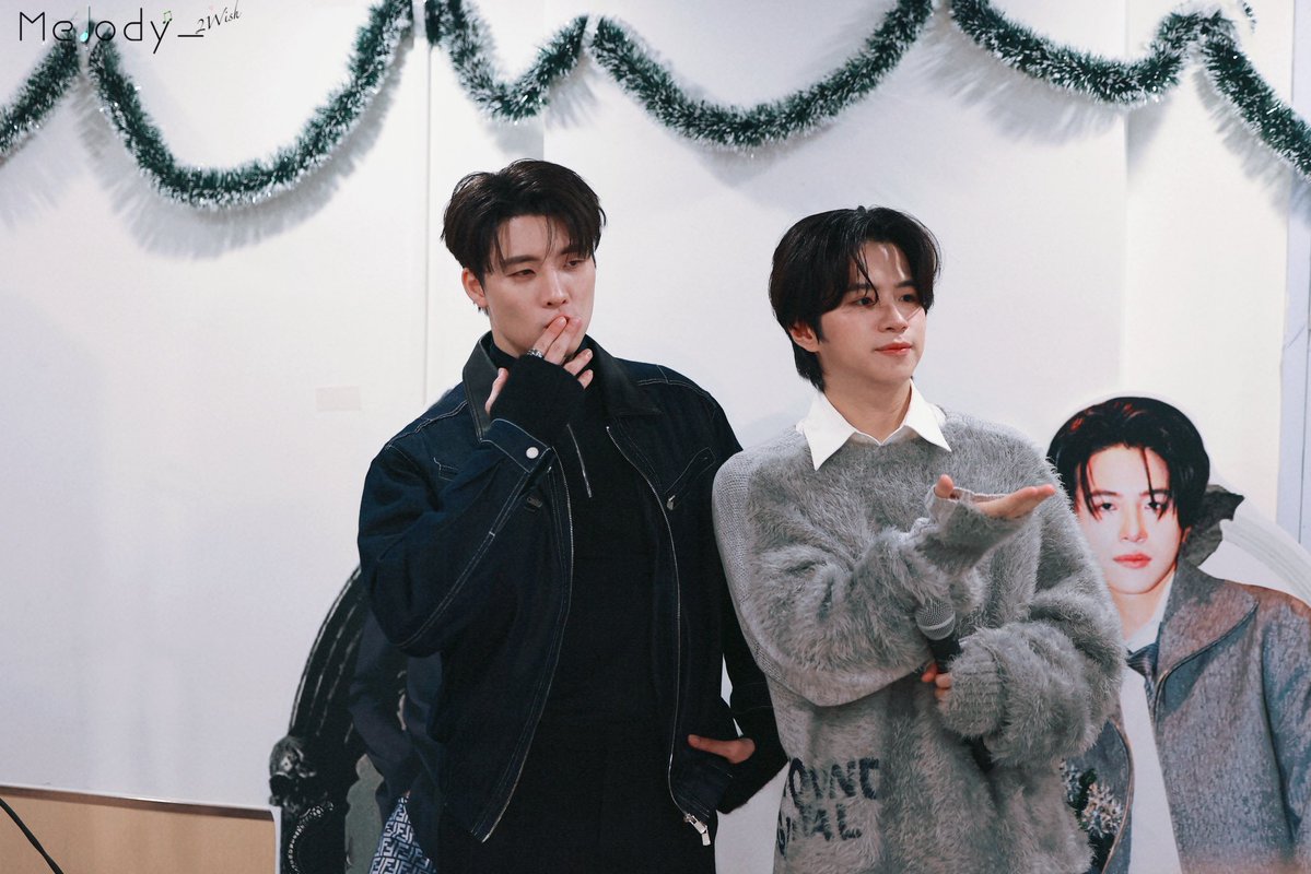 Melody2wishCNFC's tweet image. Please accept a flying kiss from 2wish. 😘Looking forward to seeing you more this year.
@m34nismind @rathavit1997 
#2wish #MeanPhiravich #PlanRathavit