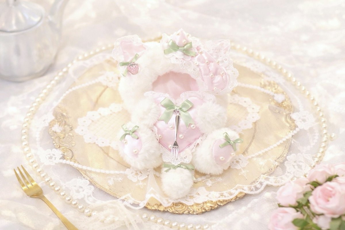 sugar_veil's tweet photo. 2/8 おねむcat (12〜13cm)
Valentine strawberry 🍓 https://t.co/9Q7OYo6IXp