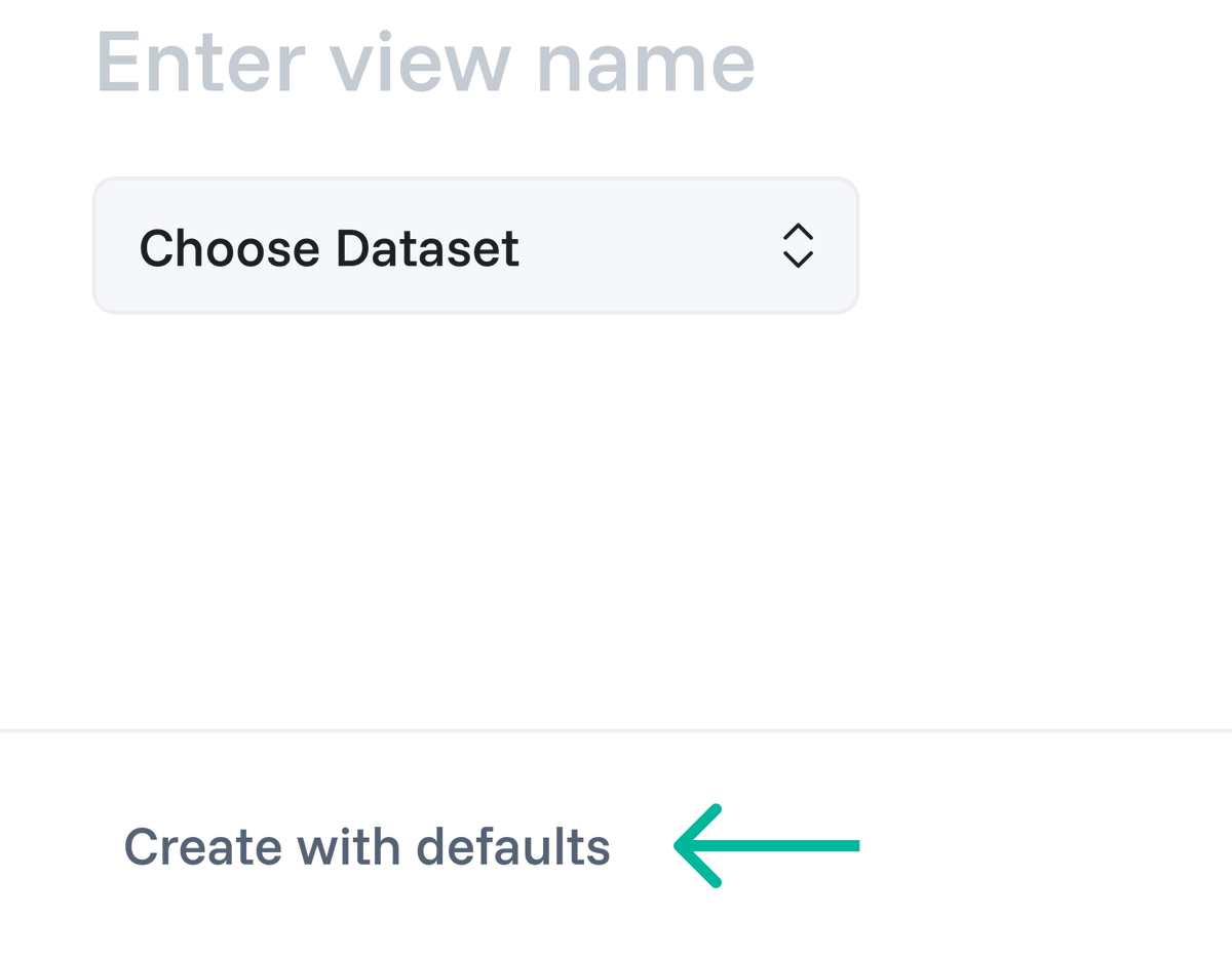 half_designs's tweet photo. 2. Guidance
First of all there's too much going on in the first modal increasing cognitive load. What are the essentials and what are optional?
So I switched it over to step-by-step creation (with an option to create view immediately). Mainly because its not a repetitive task. https://t.co/dAAcqWyIqR