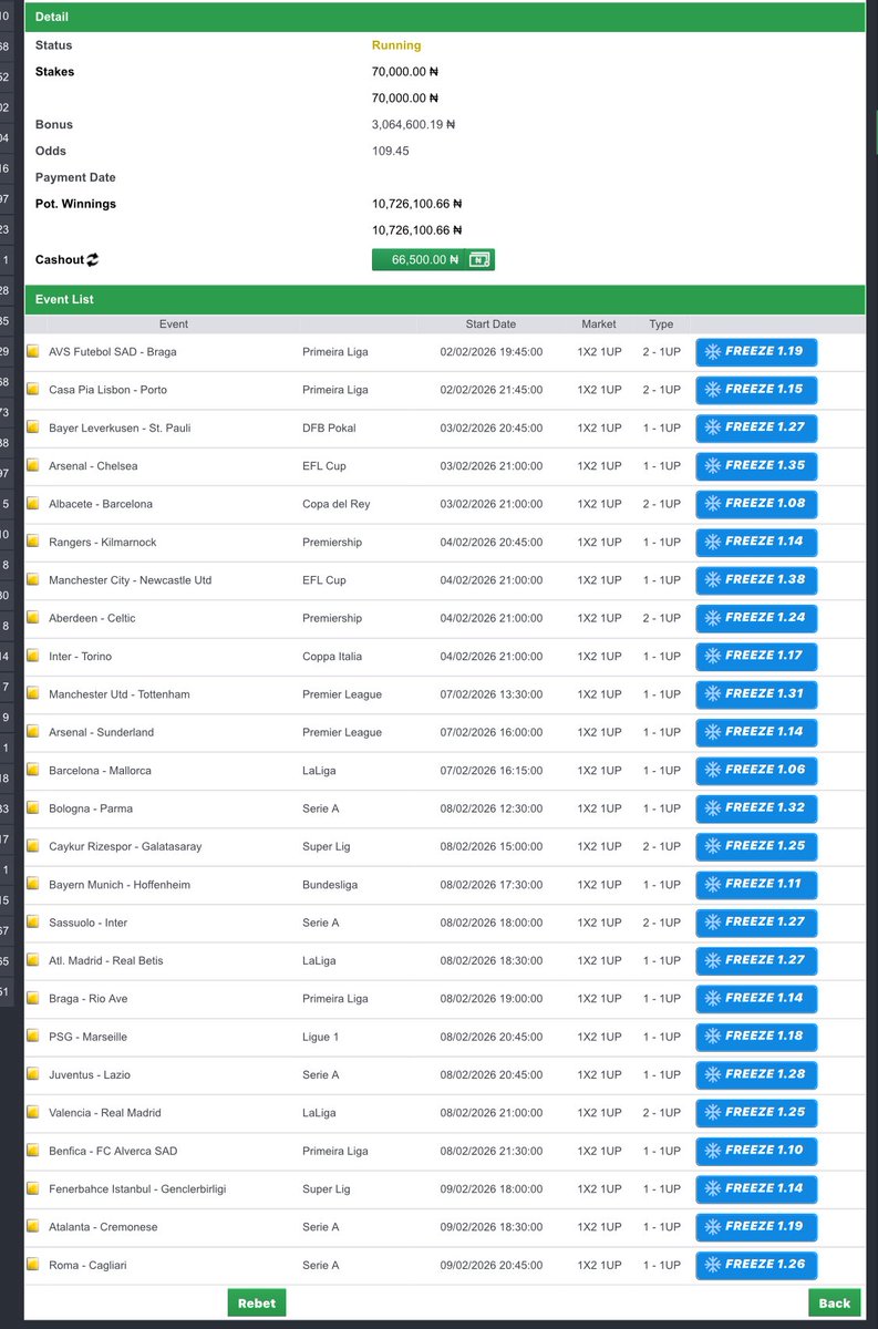 cindy_blog's tweet photo. BET9JA 1UP ✅

CODE: 3ZBZ2FX, 3ZC2JKR

Register Now: https://t.co/A5OKhA3nwa

Nothing will cut this game !!! https://t.co/Gz20ChLSWG