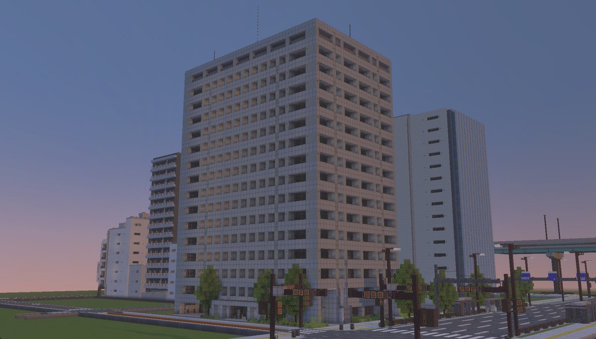 オフィスビル
#Minecraft  
#新嶋府